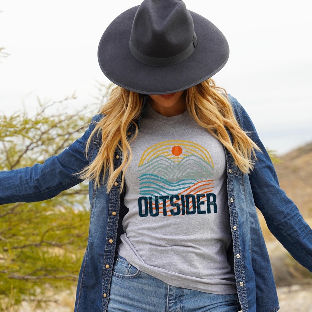 Outsider Graphic Tshirt Sizes 2XL-4XL